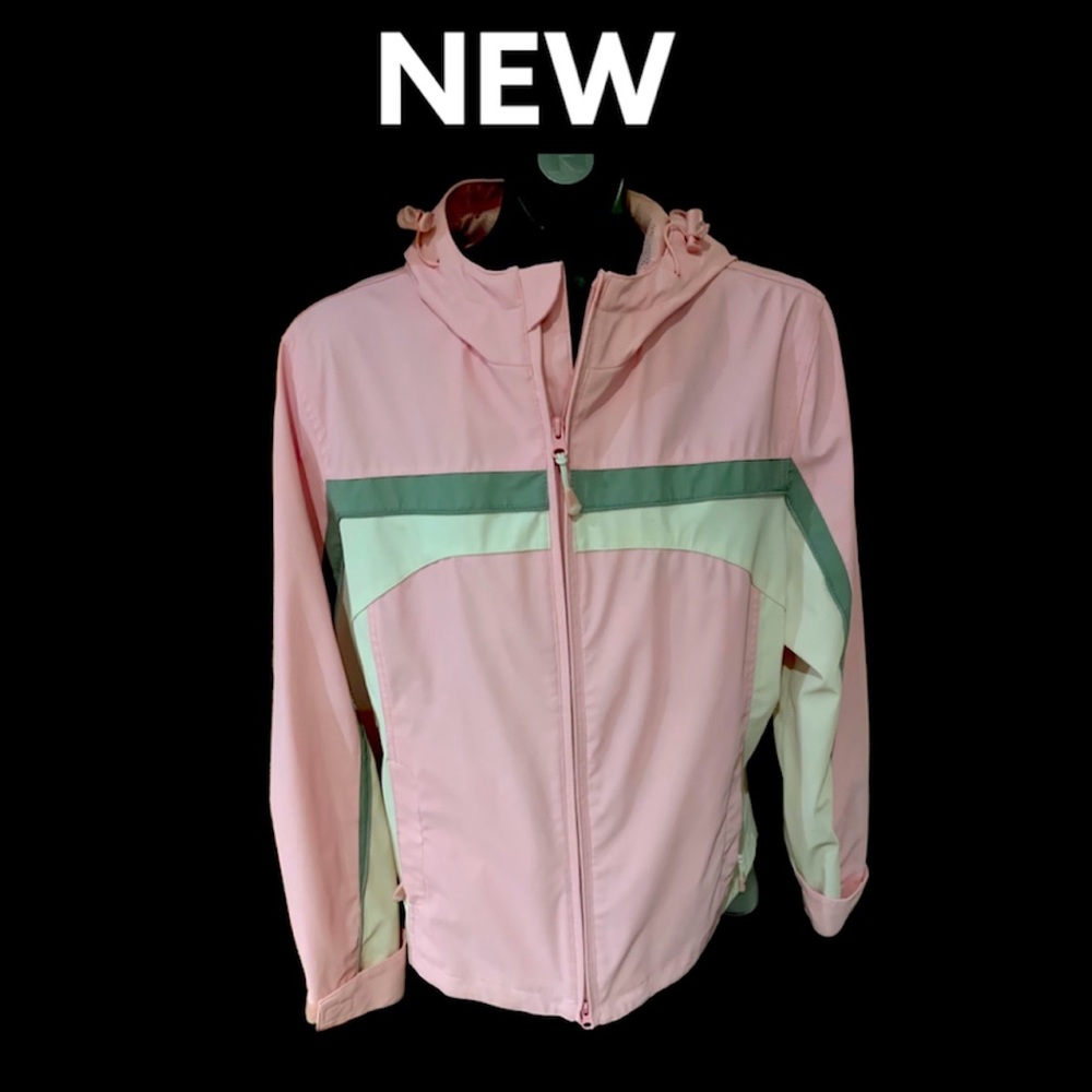 Athletic Works  Lg Pink/grey jacket
